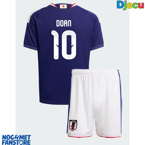 Japan Ritsu Doan #10 Domaci Dres za djecu SP 2026 Kratak Rukav (+ Kratke hlače)